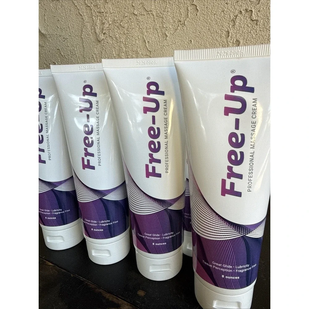 Free-Up-Professional Massage Cream, Fragrance-Free, Great 8 Ounce (Pack of 1)